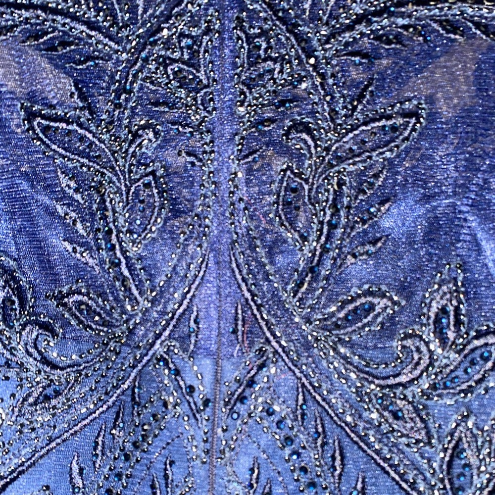 Formal Navy Blue Dress - Picture 6 of 10